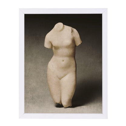 Aphrodite By Chaos & Wonder Design - White Framed Print - Wall Art - Americanflat