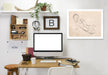 Anatomy Study Ii By Chaos & Wonder Design - White Framed Print - Wall Art - Americanflat