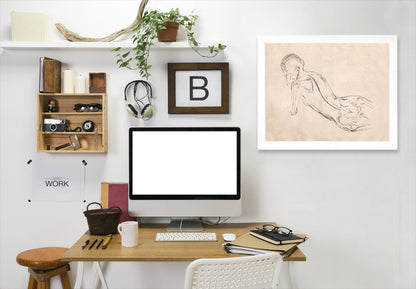 Anatomy Study Ii By Chaos & Wonder Design - Framed Print - Americanflat