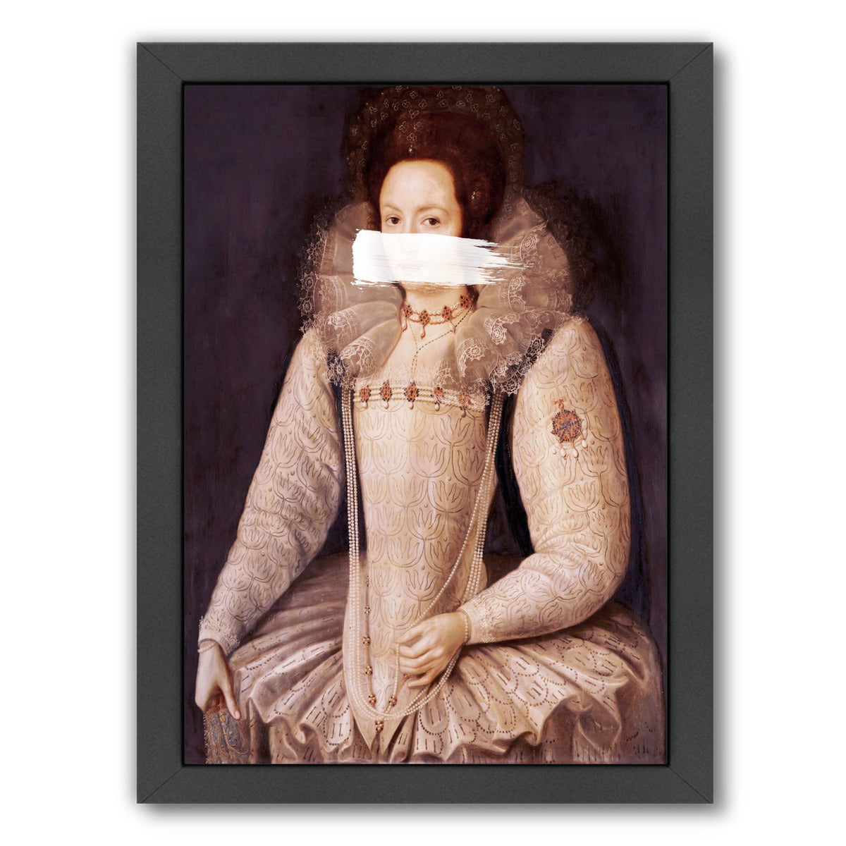 Ellen By Chaos & Wonder Design - Black Framed Print - Wall Art - Americanflat