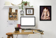 Ellen By Chaos & Wonder Design - Black Framed Print - Wall Art - Americanflat