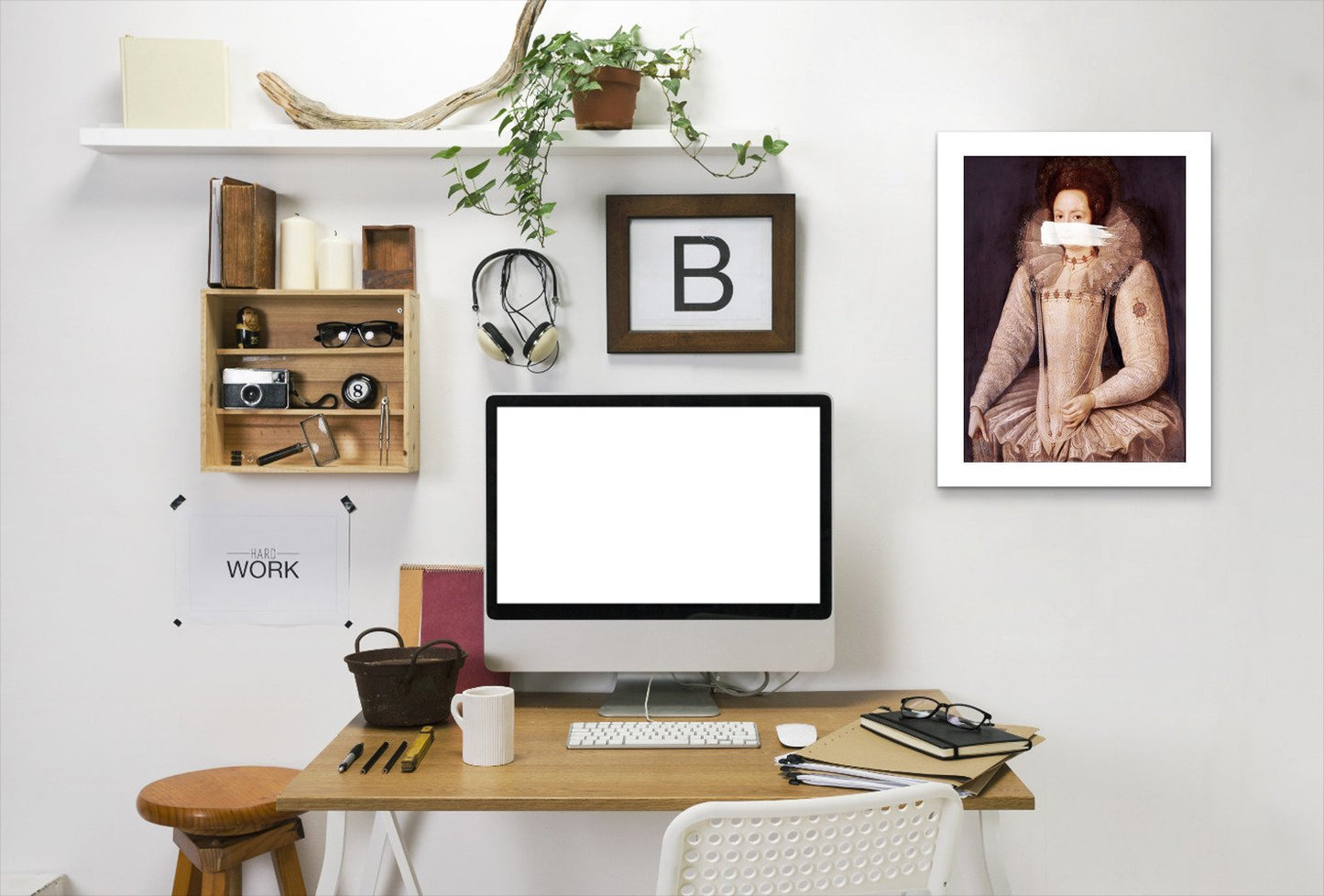 Ellen By Chaos & Wonder Design - Framed Print - Americanflat
