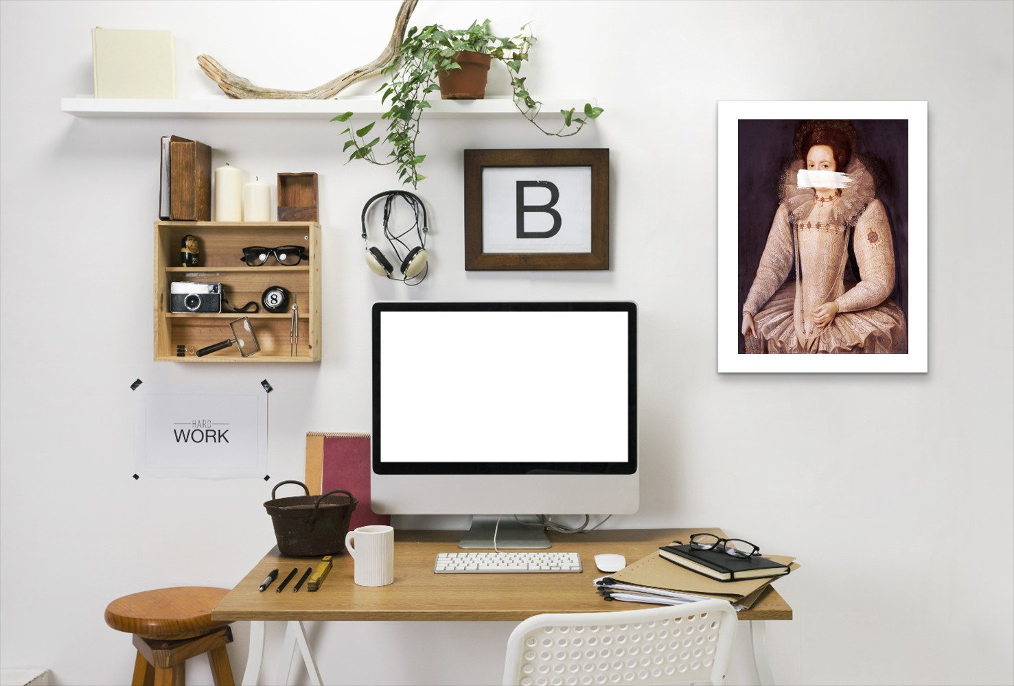 Ellen By Chaos & Wonder Design - Framed Print - Americanflat