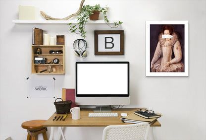 Ellen By Chaos & Wonder Design - Framed Print - Americanflat