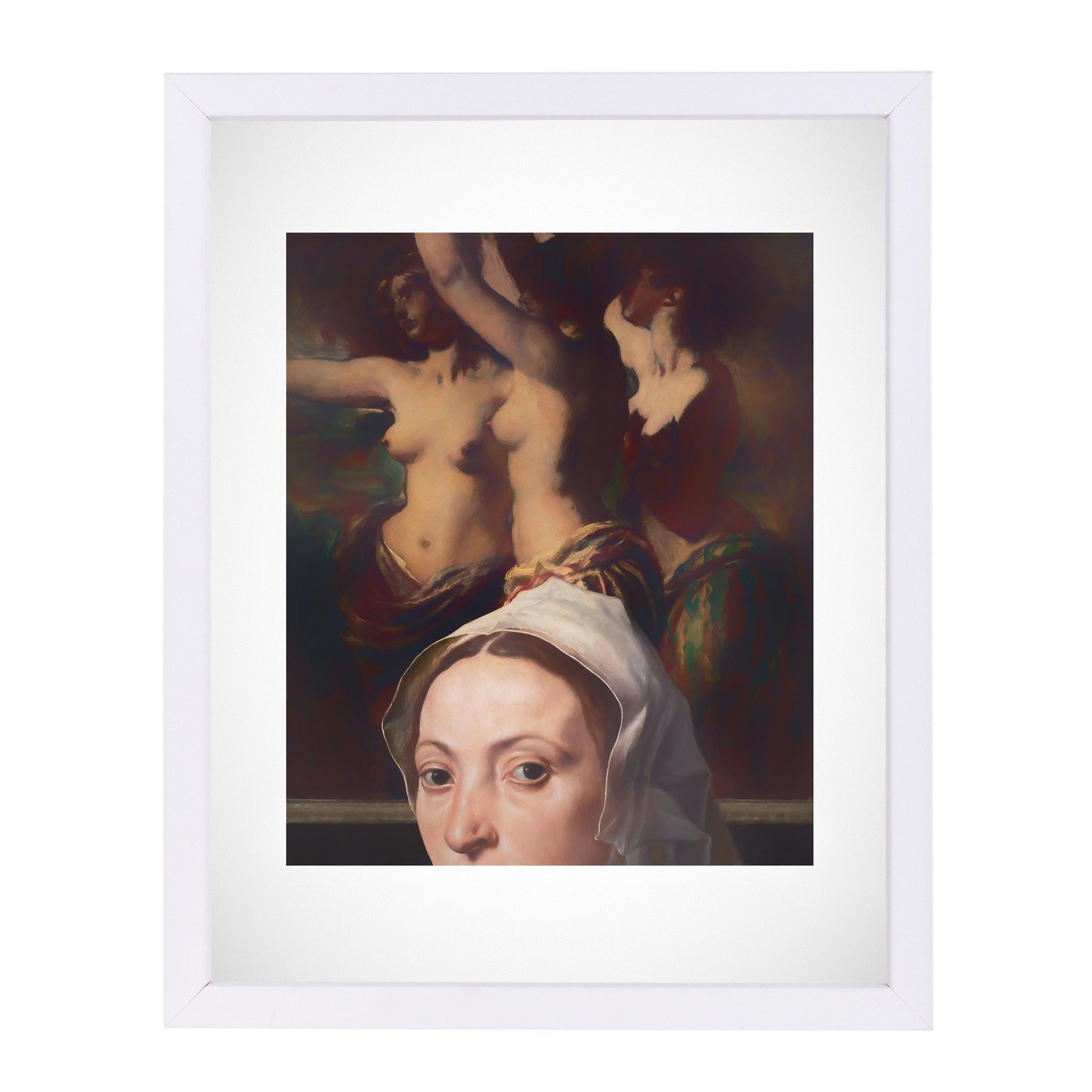 At The Museum By Chaos & Wonder Design - Framed Print - Americanflat