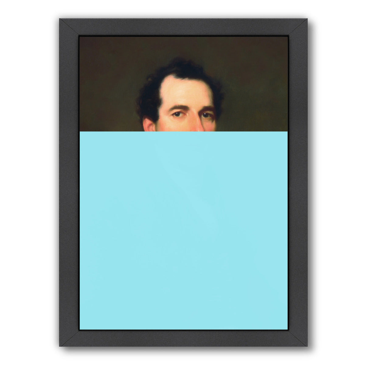 Dip Portrait By Chaos & Wonder Design - Black Framed Print - Wall Art - Americanflat
