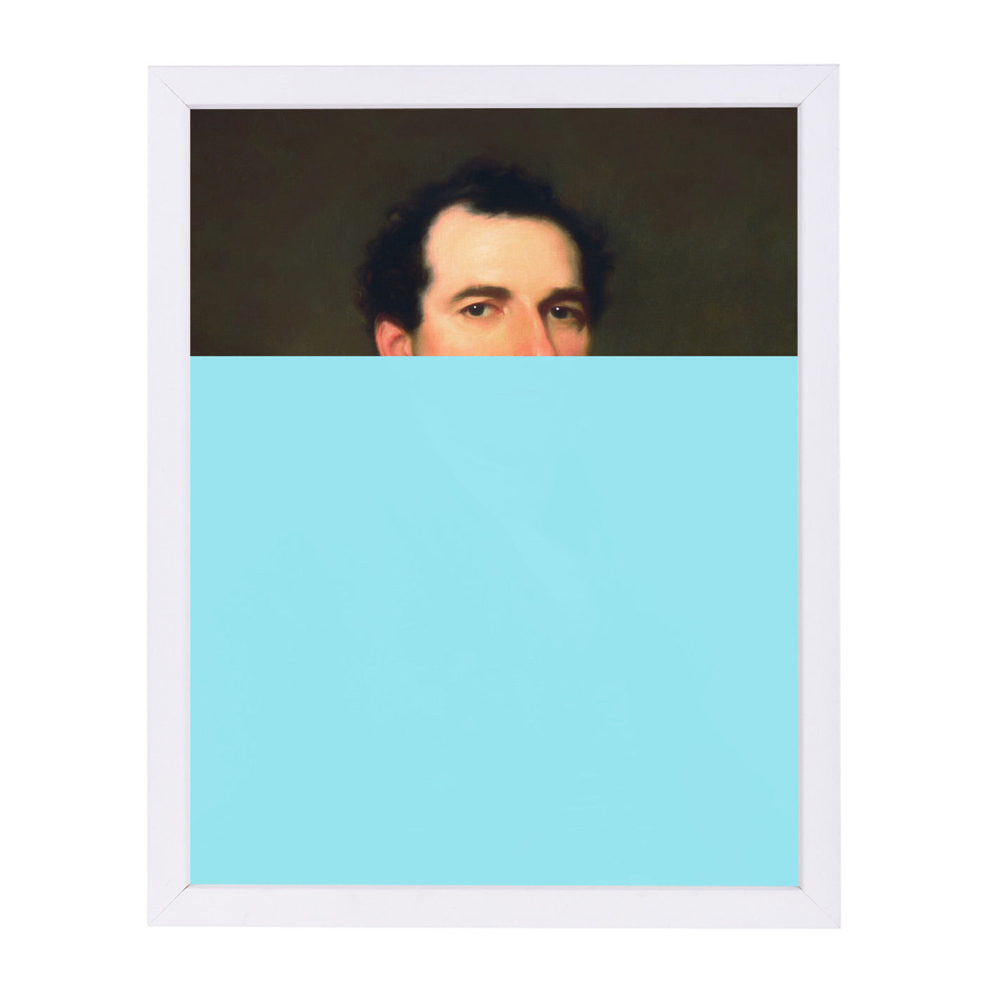 Dip Portrait By Chaos & Wonder Design - White Framed Print - Wall Art - Americanflat