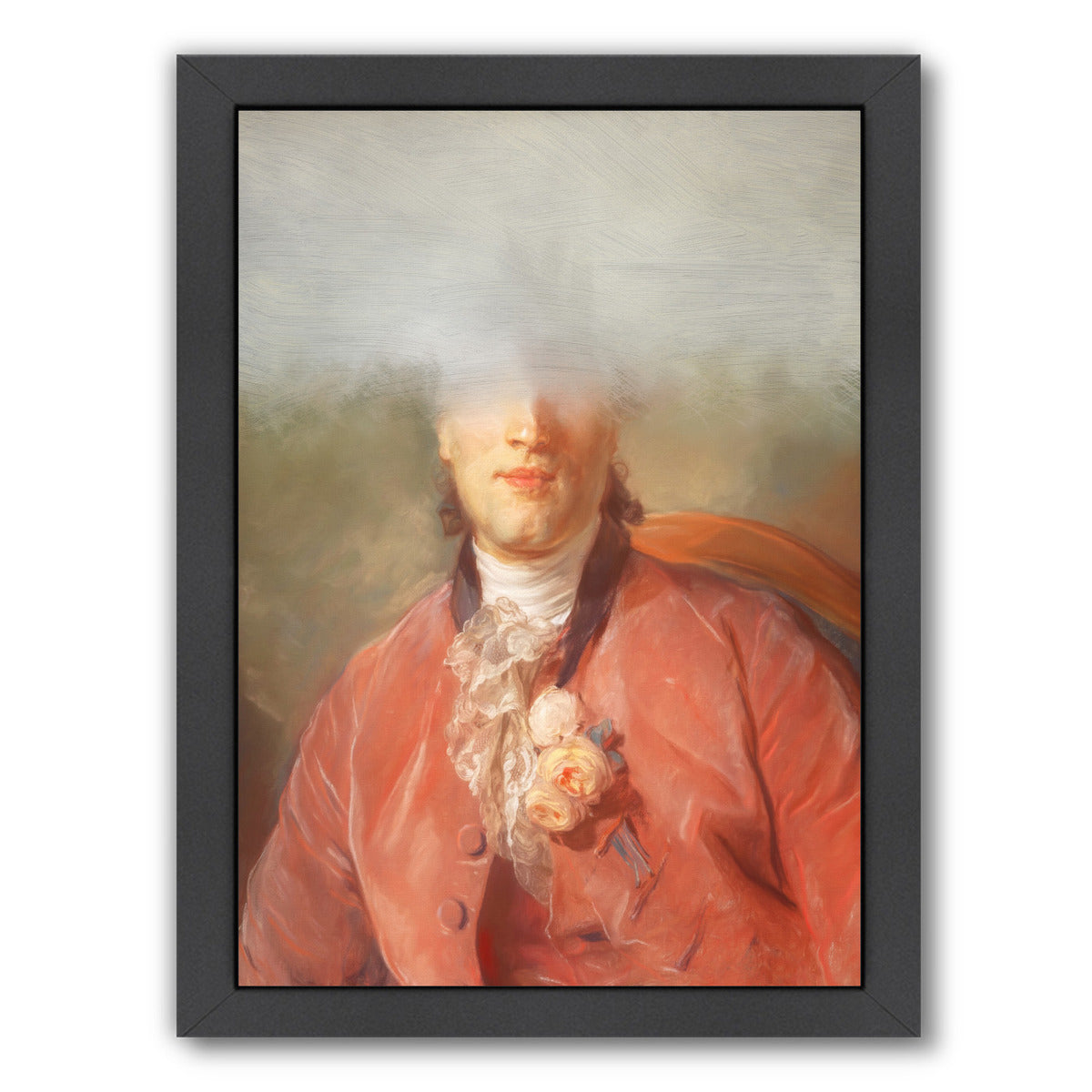 The Frenchman By Chaos & Wonder Design - Black Framed Print - Wall Art - Americanflat