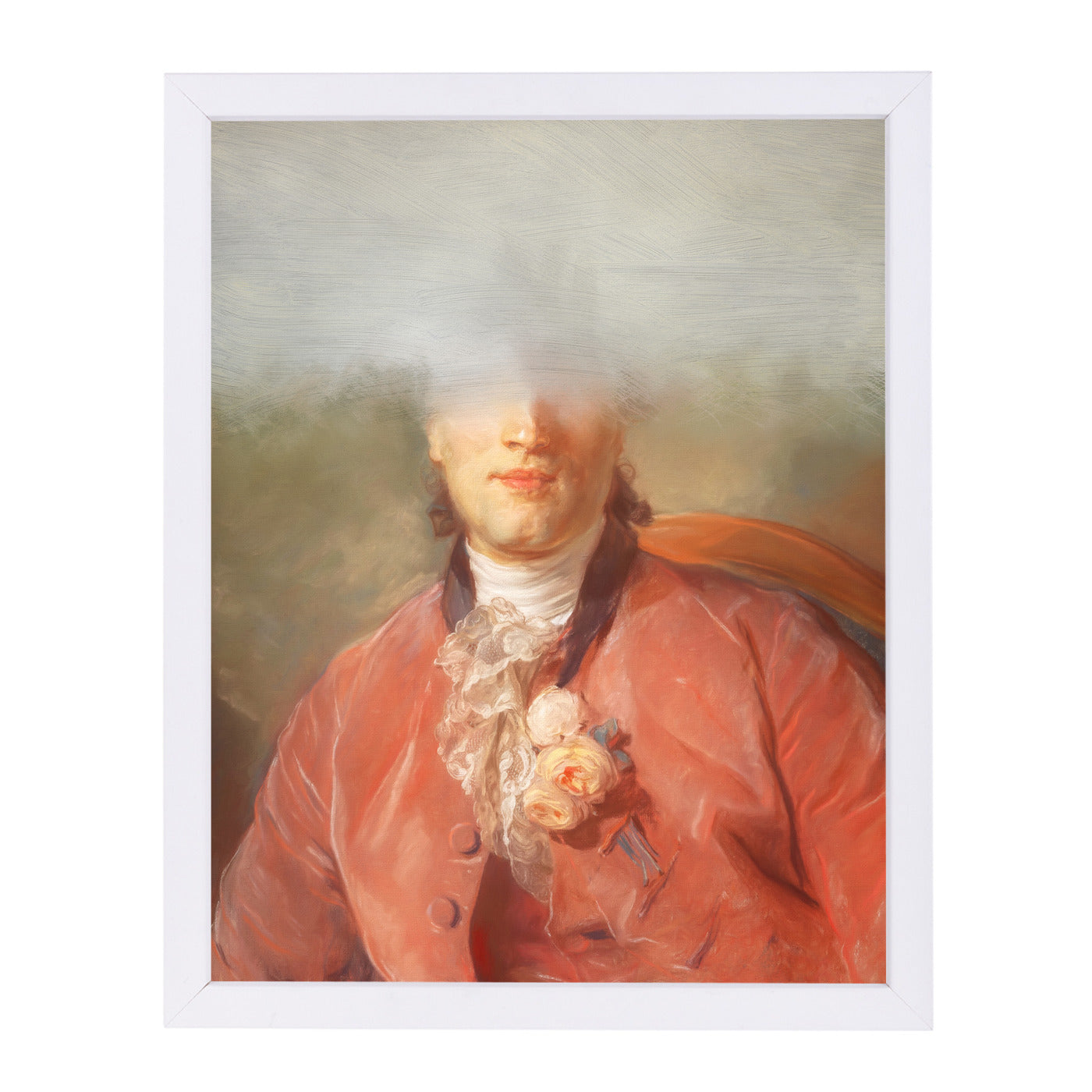 The Frenchman By Chaos & Wonder Design - White Framed Print - Wall Art - Americanflat