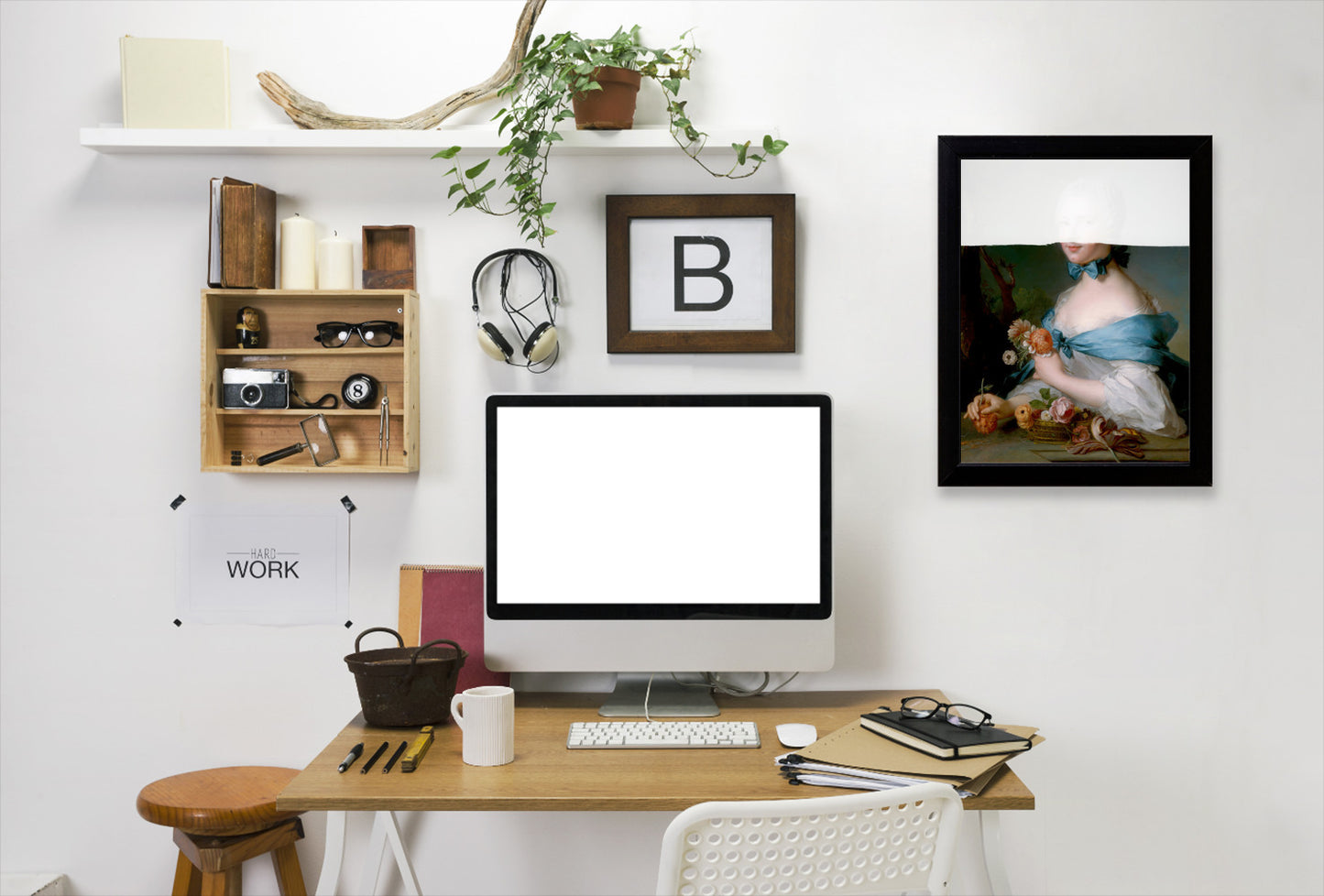 Flower Girl By Chaos & Wonder Design - Black Framed Print - Wall Art - Americanflat