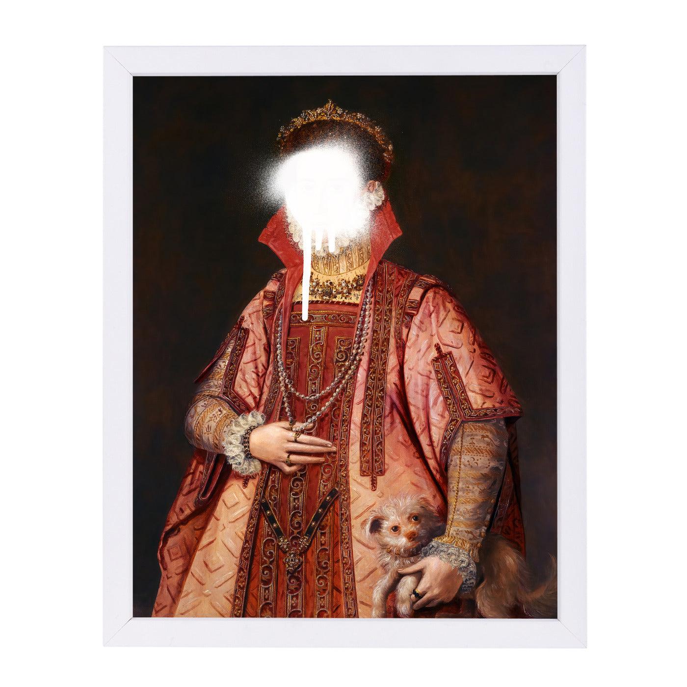 Spanish Portrait By Chaos & Wonder Design - White Framed Print - Wall Art - Americanflat