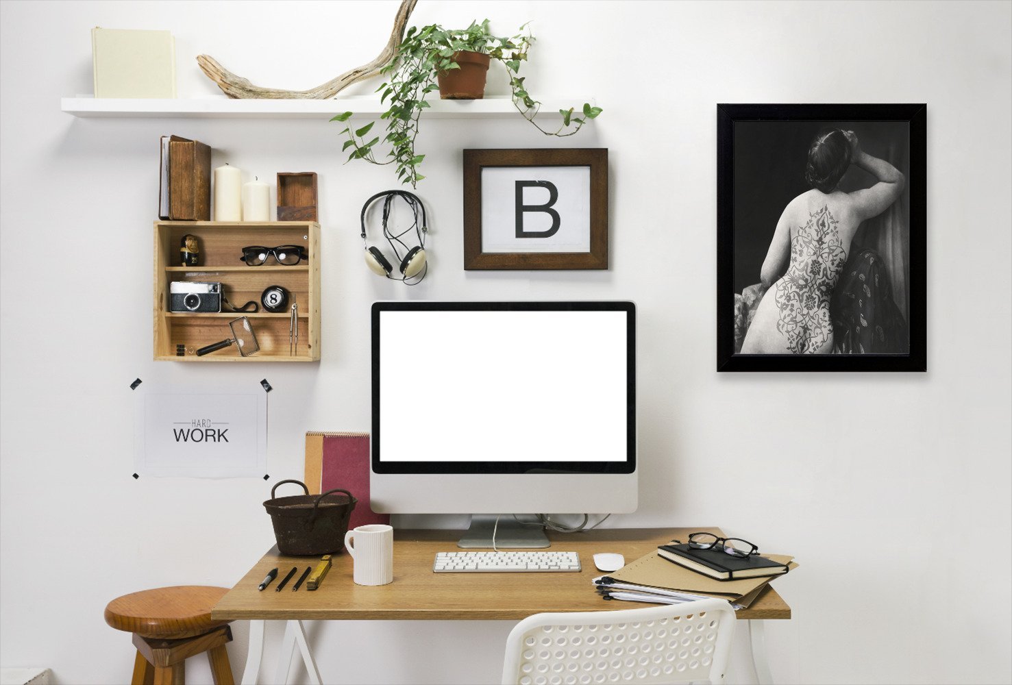 Arabesque By Chaos & Wonder Design - Black Framed Print - Wall Art - Americanflat
