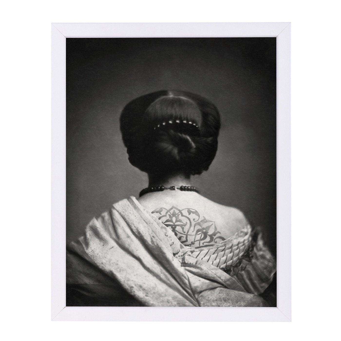 Arabesque I Back Portrait By Chaos & Wonder Design - Framed Print - Americanflat