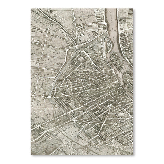 Map Paris I by Chaos & Wonder Design - Art Print - Americanflat