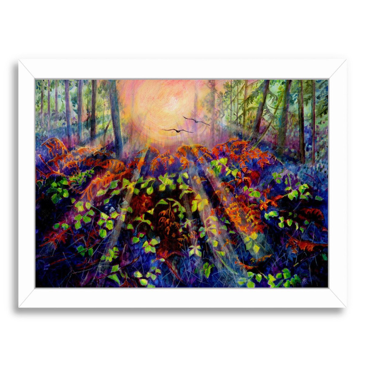 Birds Flying By Mary Kemp - Framed Print - Americanflat