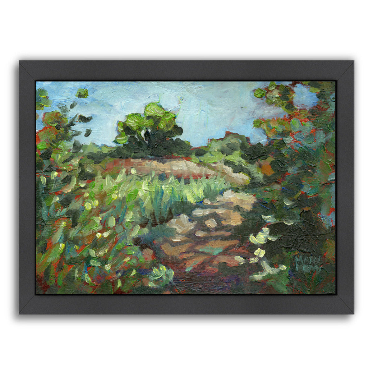 Late Summer By Mary Kemp - Black Framed Print - Wall Art - Americanflat