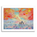 On The Edge By Mary Kemp - Framed Print - Americanflat