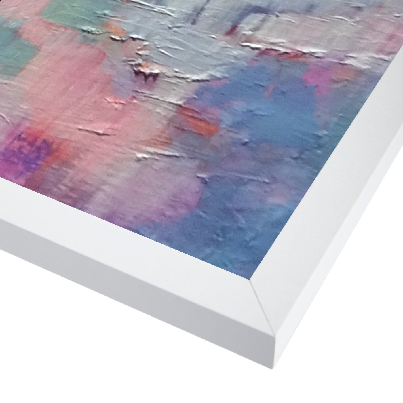 On The Edge By Mary Kemp - White Framed Print - Wall Art - Americanflat