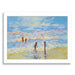 Summer Holiday By Mary Kemp - White Framed Print - Wall Art - Americanflat