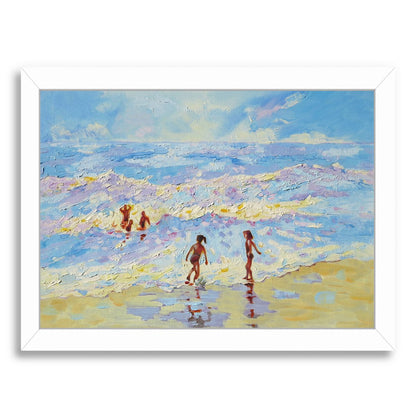 Summer Holiday By Mary Kemp - Framed Print - Americanflat