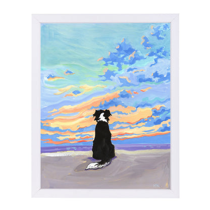 Watching The Sunset By Mary Kemp - Framed Print - Americanflat