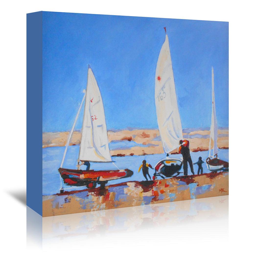 Sail Away By Mary Kemp - Wrapped Canvas - Wrapped Canvas - Americanflat