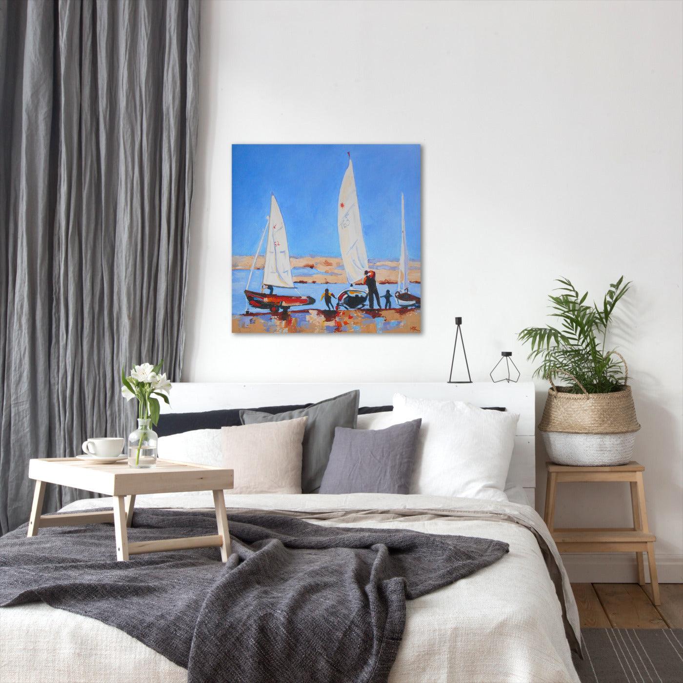 Sail Away By Mary Kemp - Wrapped Canvas - Wrapped Canvas - Americanflat