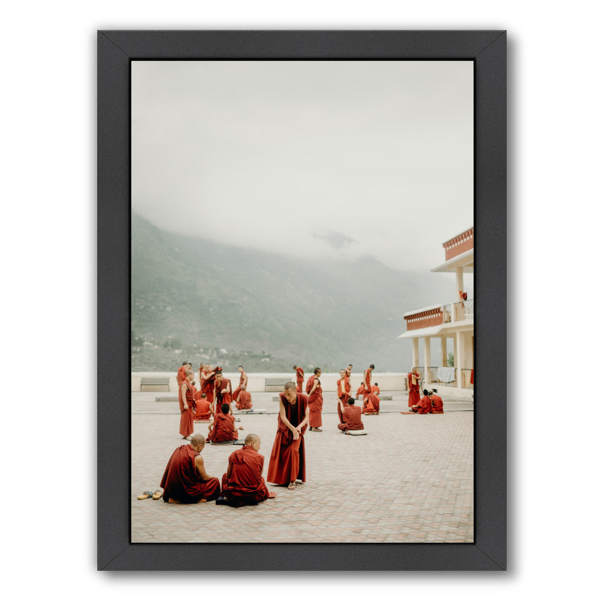 India By Natalie Allen - Black Framed Print - Wall Art - Americanflat