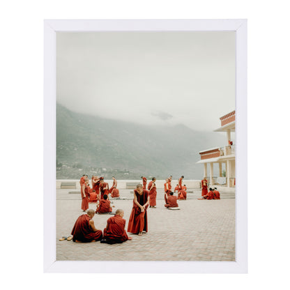 India By Natalie Allen - White Framed Print - Wall Art - Americanflat