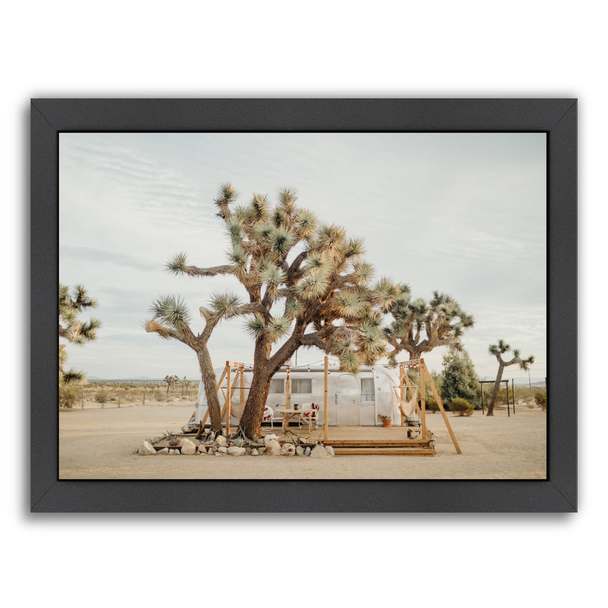 Joshua Tree Acres By Natalie Allen - Black Framed Print - Wall Art - Americanflat