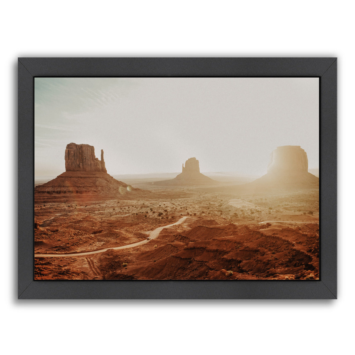 Monument Valley 3 By Natalie Allen - Black Framed Print - Wall Art - Americanflat