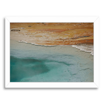 Yellow Stone National Park By Natalie Allen - White Framed Print - Wall Art - Americanflat