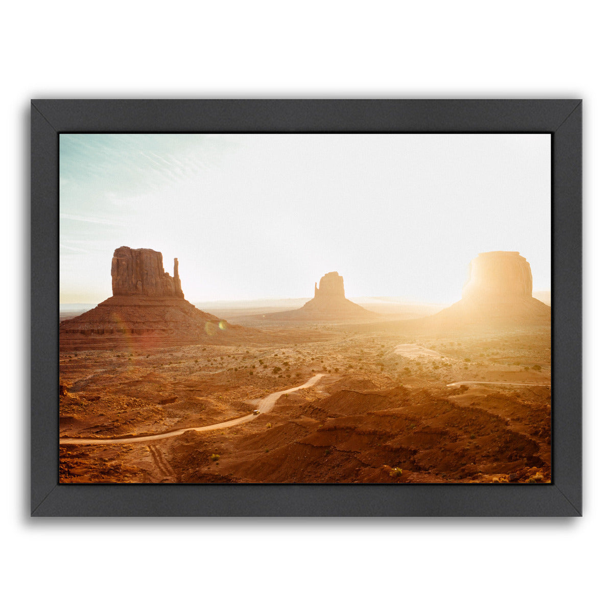 Monument Valley 2 By Natalie Allen - Black Framed Print - Wall Art - Americanflat