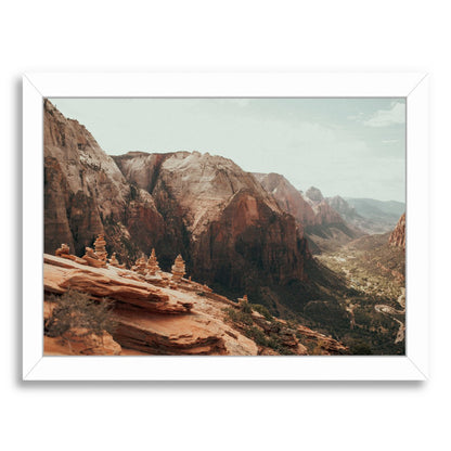 Zion National Park By Natalie Allen - Framed Print - Americanflat