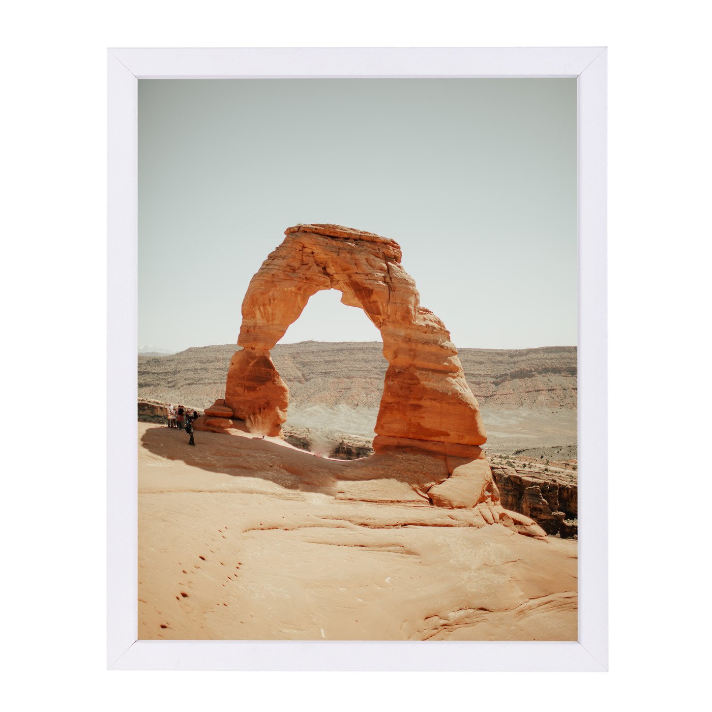 Arches National Park By Natalie Allen - White Framed Print - Wall Art - Americanflat