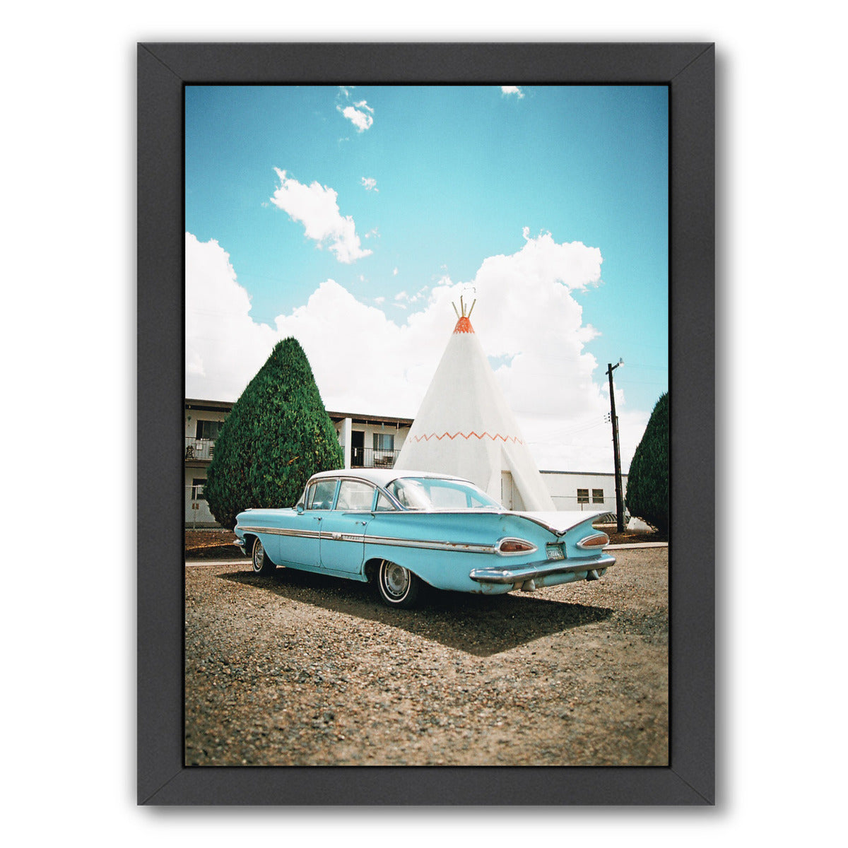 Holbrook, Arizona By Natalie Allen - Black Framed Print - Wall Art - Americanflat