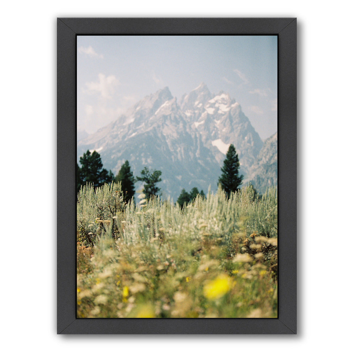Grand Teton By Natalie Allen - Black Framed Print - Wall Art - Americanflat