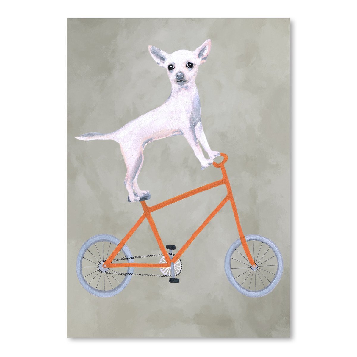 Chihuahua On Bicycle by Coco de Paris - Art Print - Americanflat