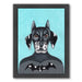Dalmatian Batman By Coco De Paris - Black Framed Print - Wall Art - Americanflat