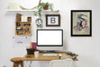 Elephant On Bicycle By Coco De Paris - Black Framed Print - Wall Art - Americanflat
