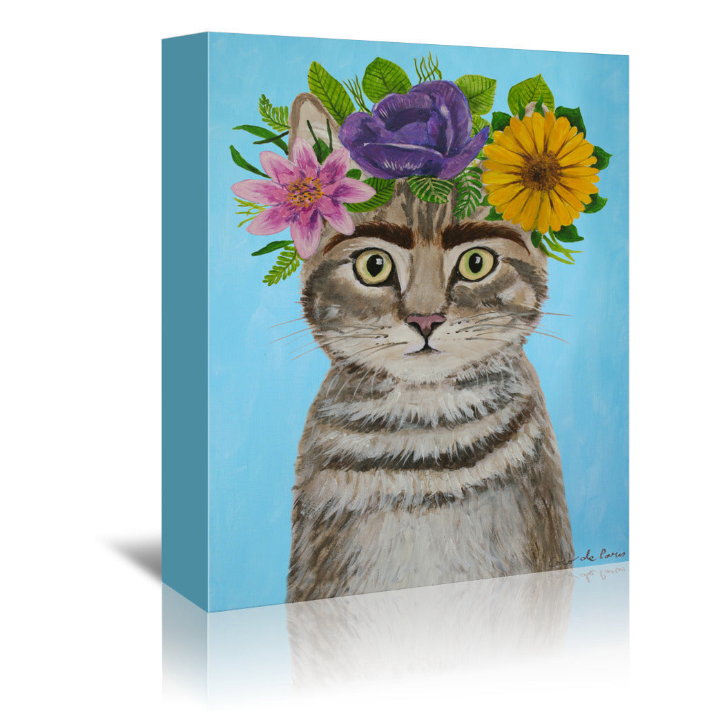 Cat by Coco de Paris - Wrapped Canvas - Wrapped Canvas - Americanflat