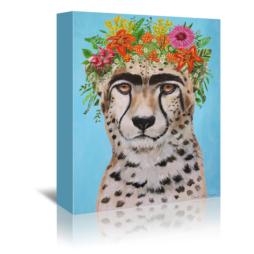 Cheetah by Coco de Paris - Wrapped Canvas - Wrapped Canvas - Americanflat