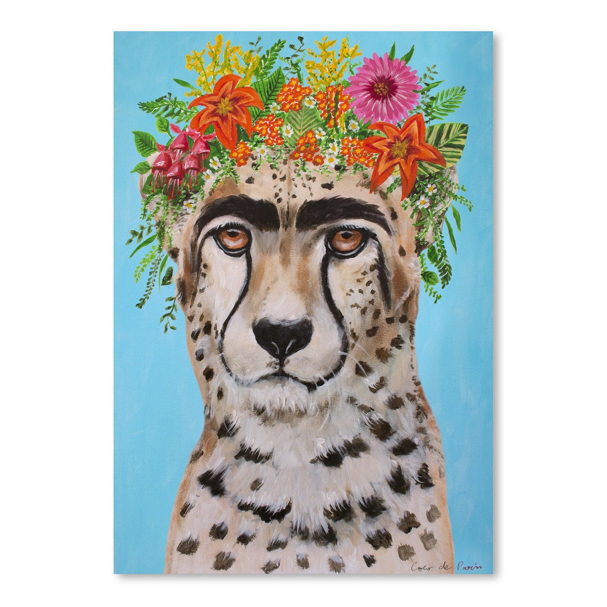 Cheetah by Coco de Paris - Art Print - Americanflat