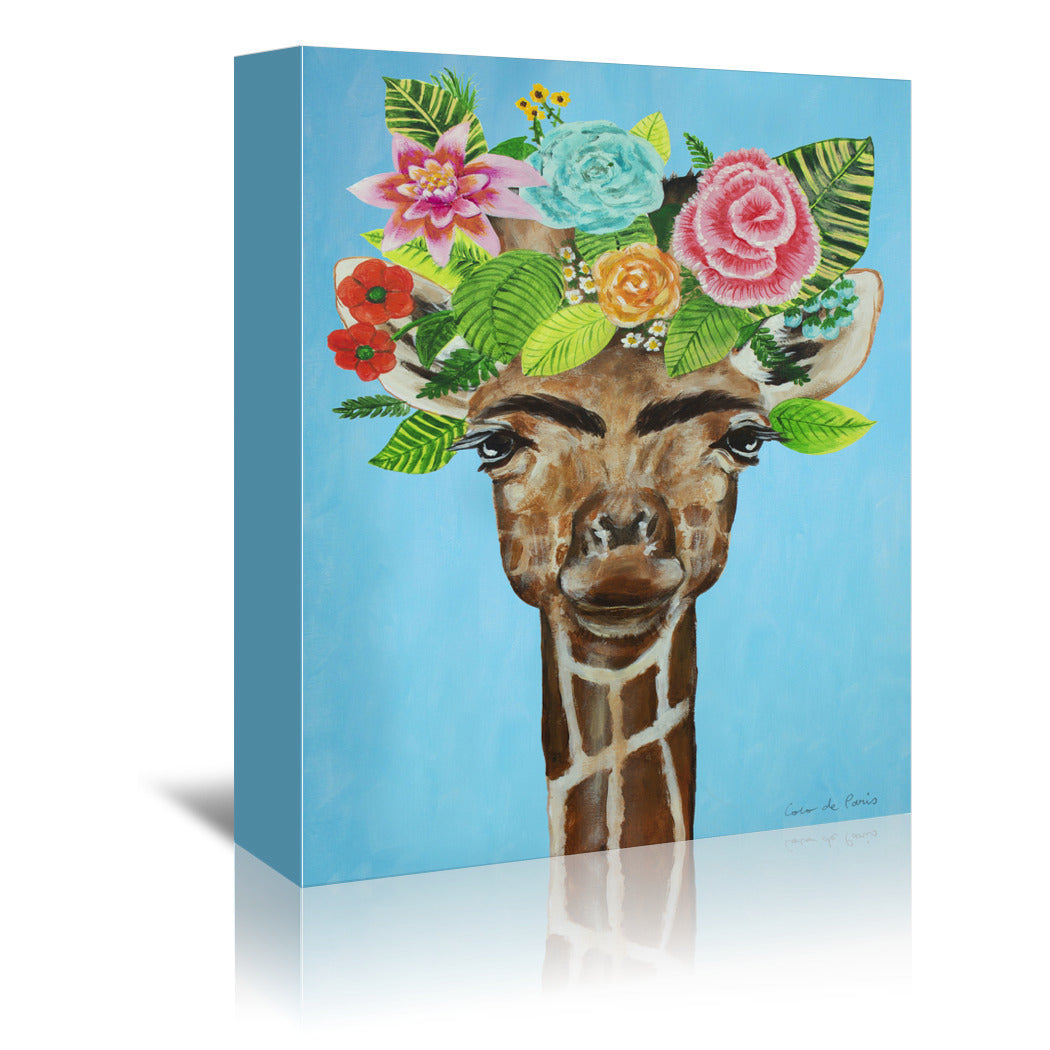 Giraffe by Coco de Paris - Wrapped Canvas - Wrapped Canvas - Americanflat