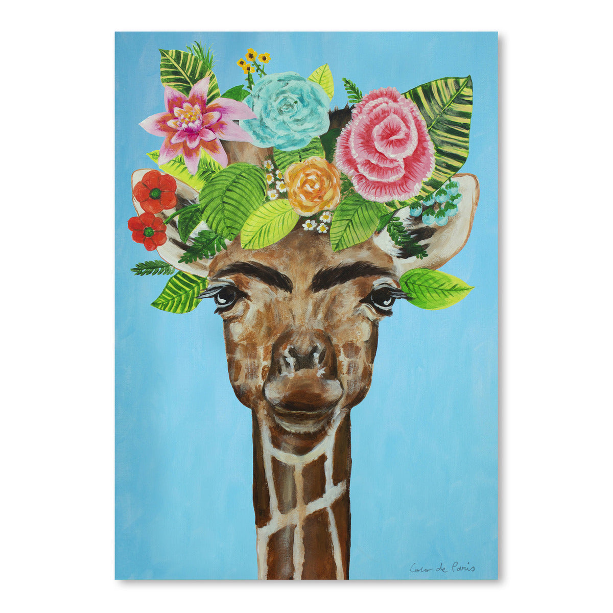 Giraffe by Coco de Paris - Art Print - Americanflat