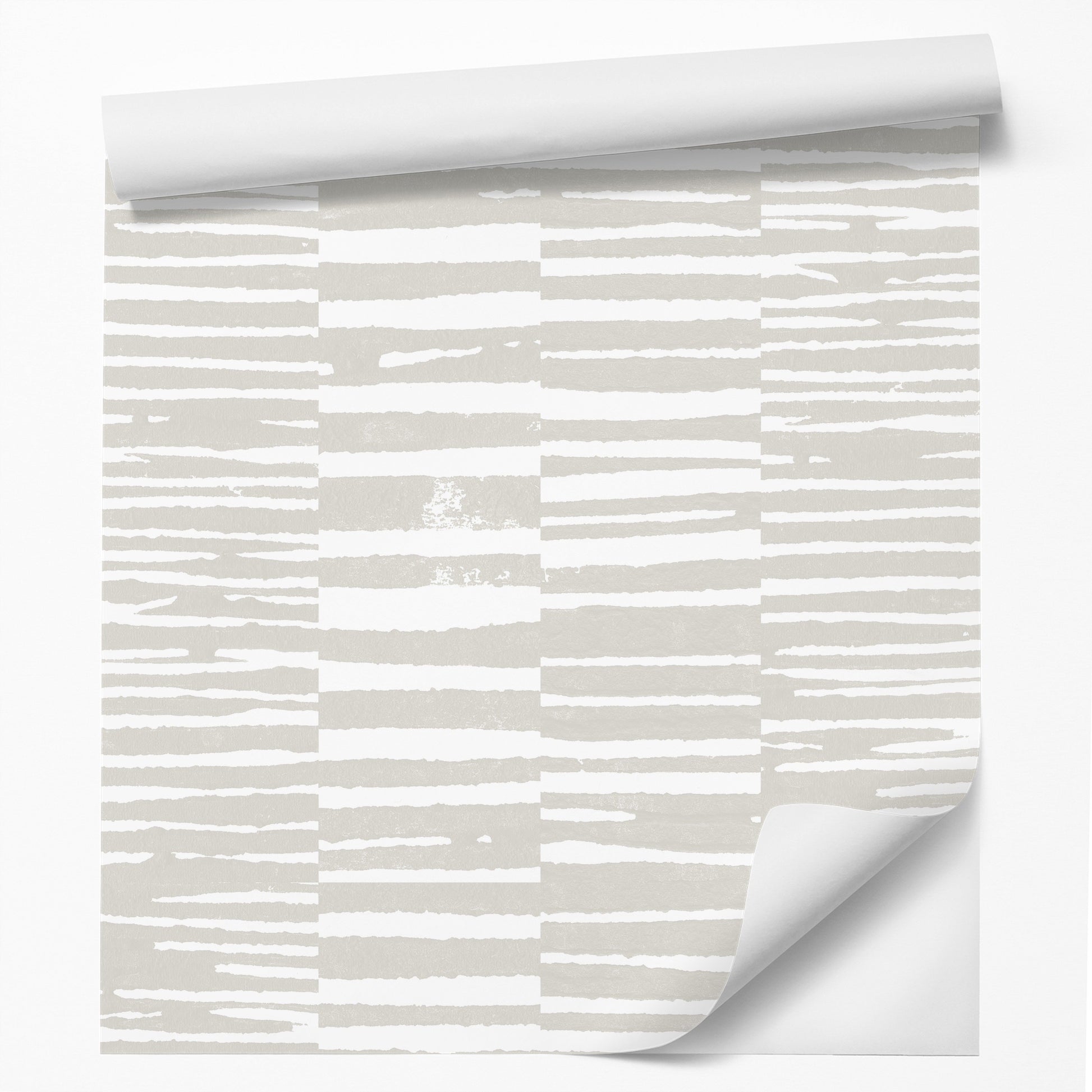18' L x 24" W Peel & Stick Wallpaper, Wild Apple Roll - Tribal Zig Zag - Wallpaper, Wild Apple - Americanflat