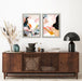 Apricot Dawn By Louise Robinson Wall Art - 2 Piece Framed Print Set - Americanflat
