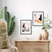 Apricot Dawn By Louise Robinson Wall Art - 2 Piece Framed Print Set - Americanflat