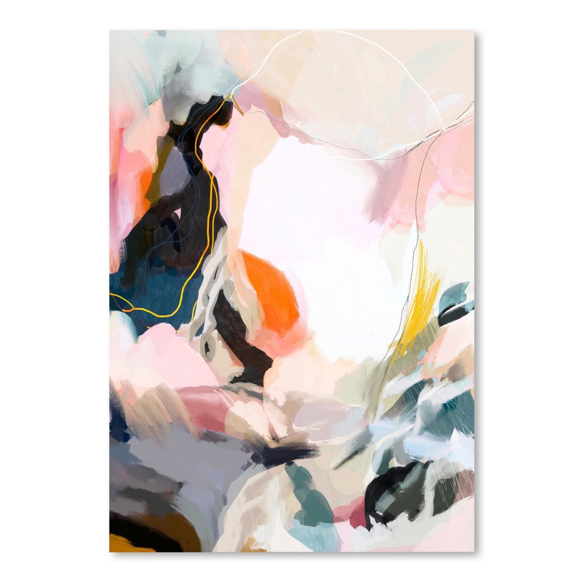 Apricot Dawn by Louise Robinson - Art Print - Americanflat