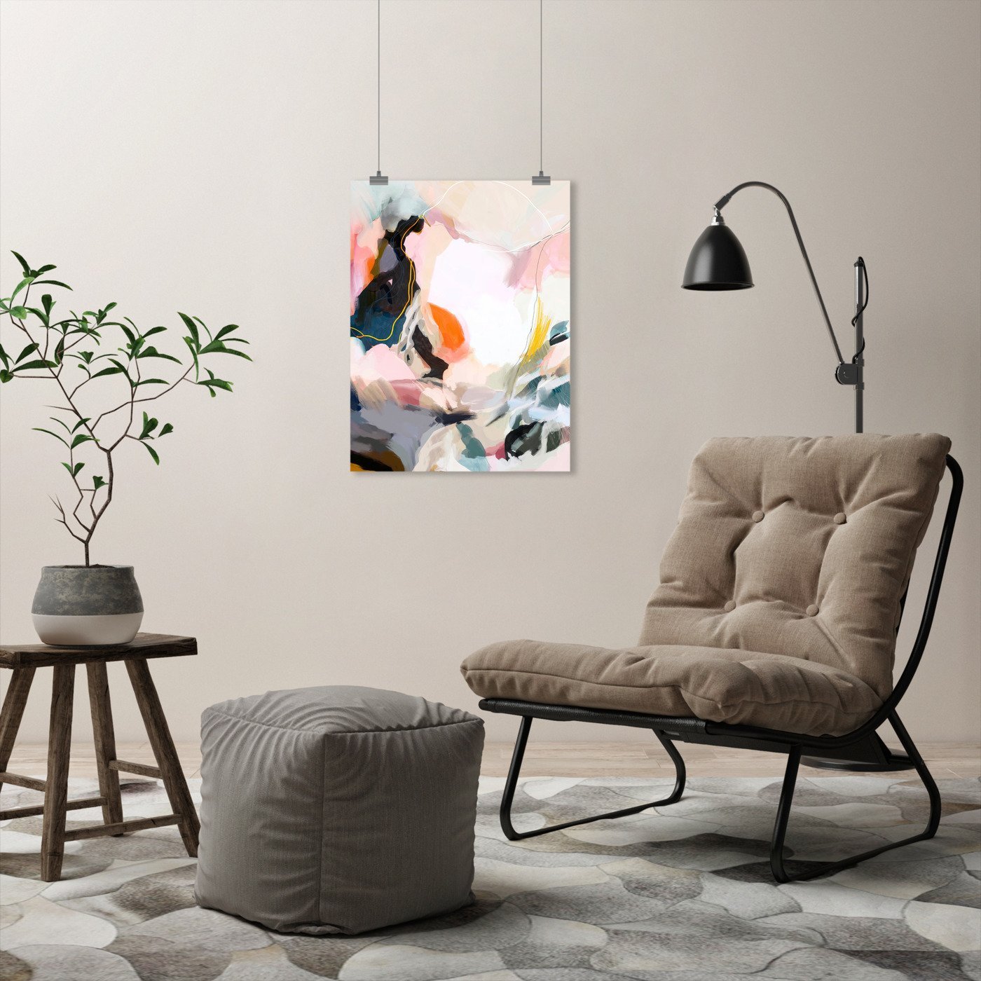 Apricot Dawn by Louise Robinson - Art Print - Americanflat